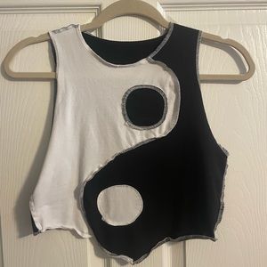 Yin & Yang Crop Top